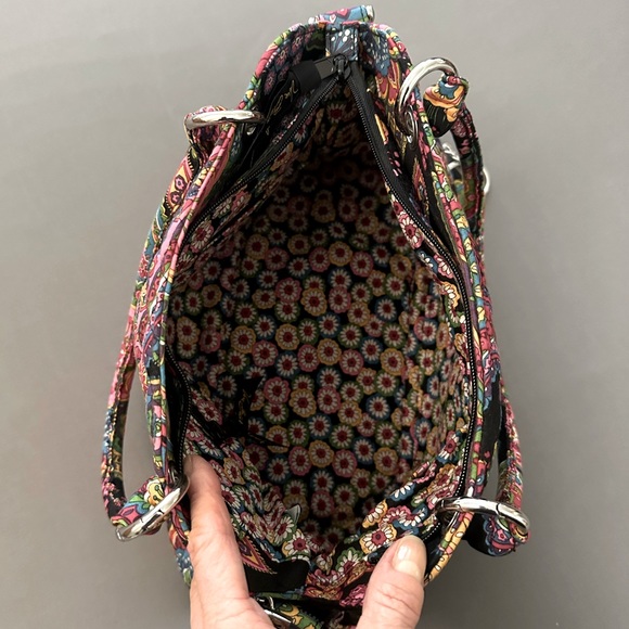 NWOT Vera Bradley Shoulder Bag Removable Straps - Picture 3 of 15